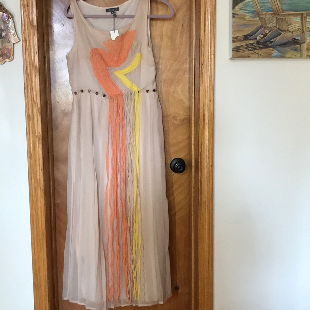 Chiffon lined dress